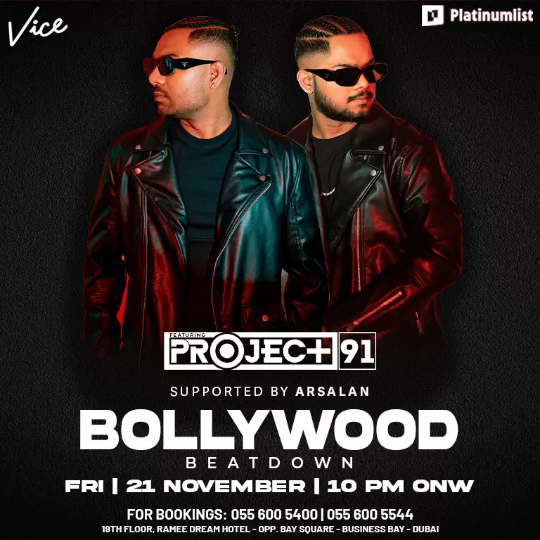 Bollywood Beatdown at Vice in Dubai