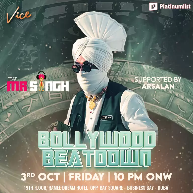 Bollywood Beatdown at Vice in Dubai