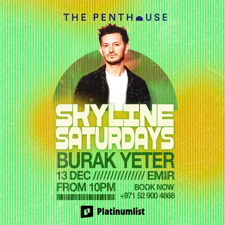 Burak Yeter | Skyline Saturdays at The Penthouse