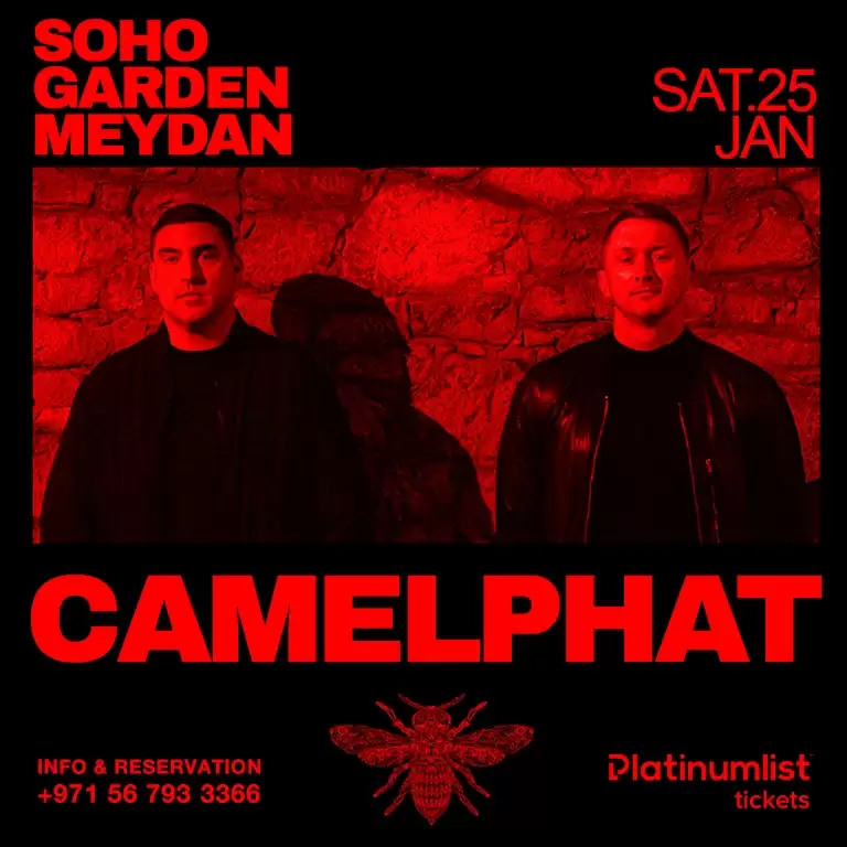 CamelPhat Live at Soho Garden Meydan in Dubai