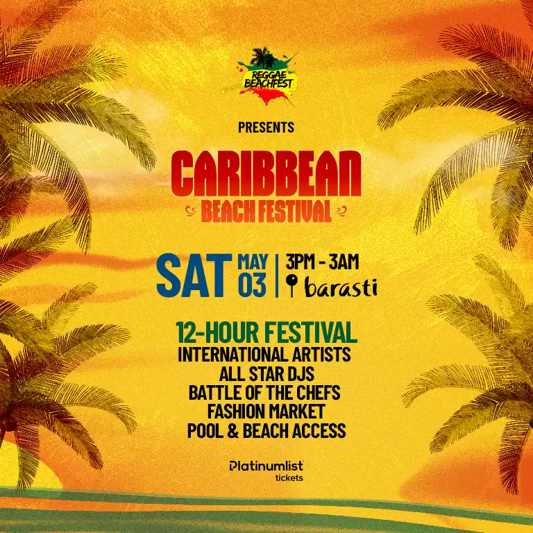 Caribbean Beach Festival by Reggae Beachfest at Barasti Beach in Dubai