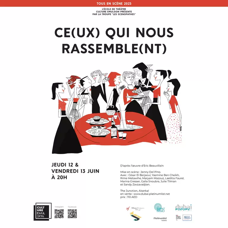 Ce(ux) qui nous rassemble(nt) at The Junction in Dubai