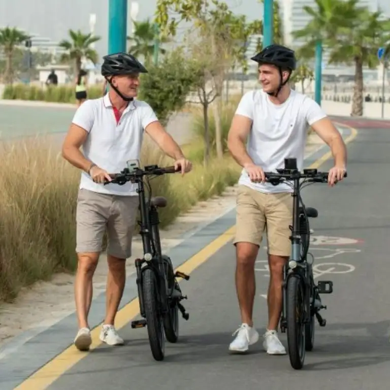 Кураторская поездка на велосипеде - Маршрут вдоль пляжа