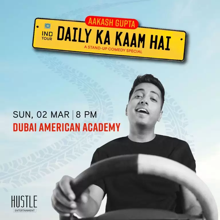 Daily Ka Kaam Hai - A Stand Up Comedy Show by Aakash Gupta