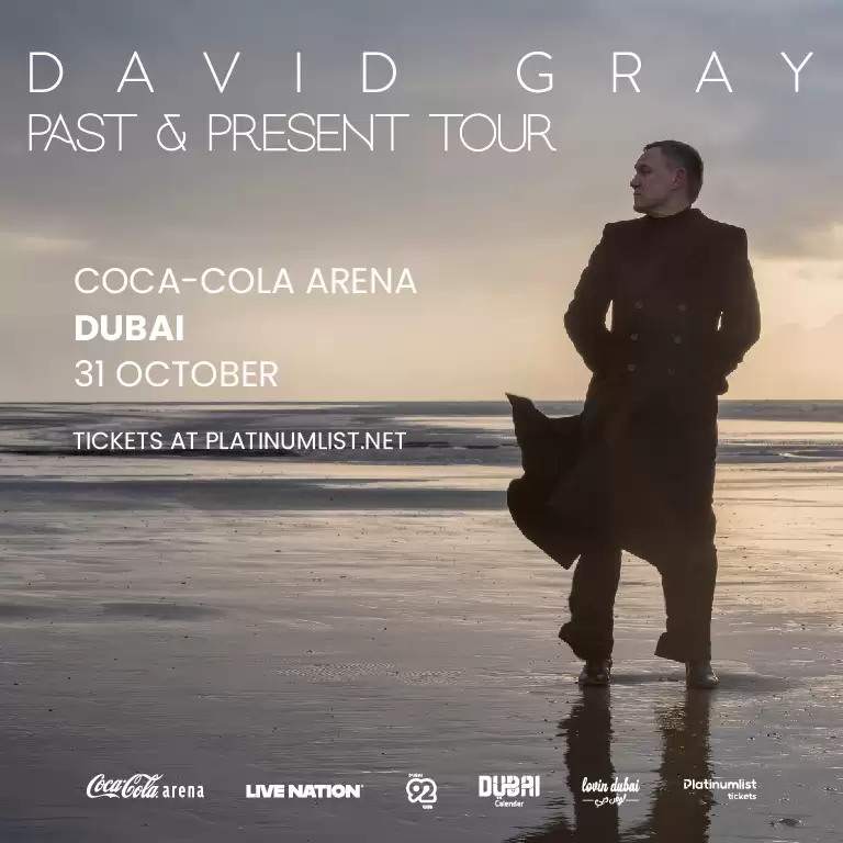David Gray - Past & Present Tour in Dubai