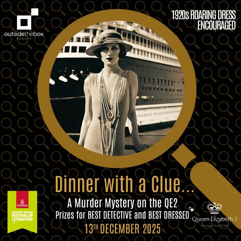 Dinner With A Clue Murder Mystery Dining Experience On The QE2 in Dubai