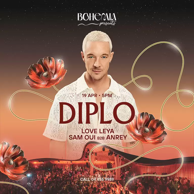 Diplo, Sam Oui & Anrey in Dubai