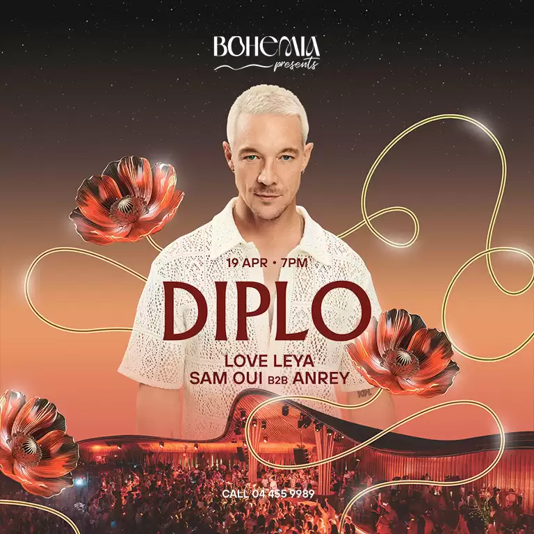 Diplo, Sam Oui & Anrey in Dubai