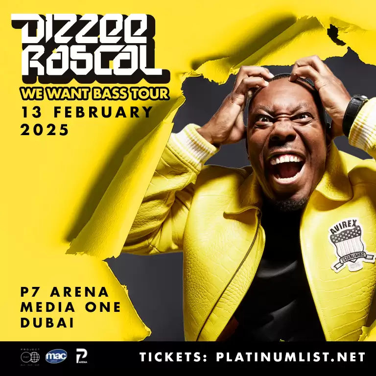 Dizzee Rascal's We Want Bass Tour in Dubai