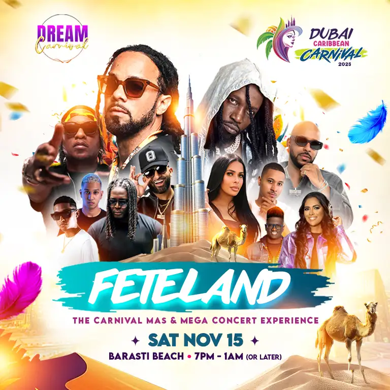 Dubai Caribbean Carnival Presents Feteland - The Mega Concert Experience