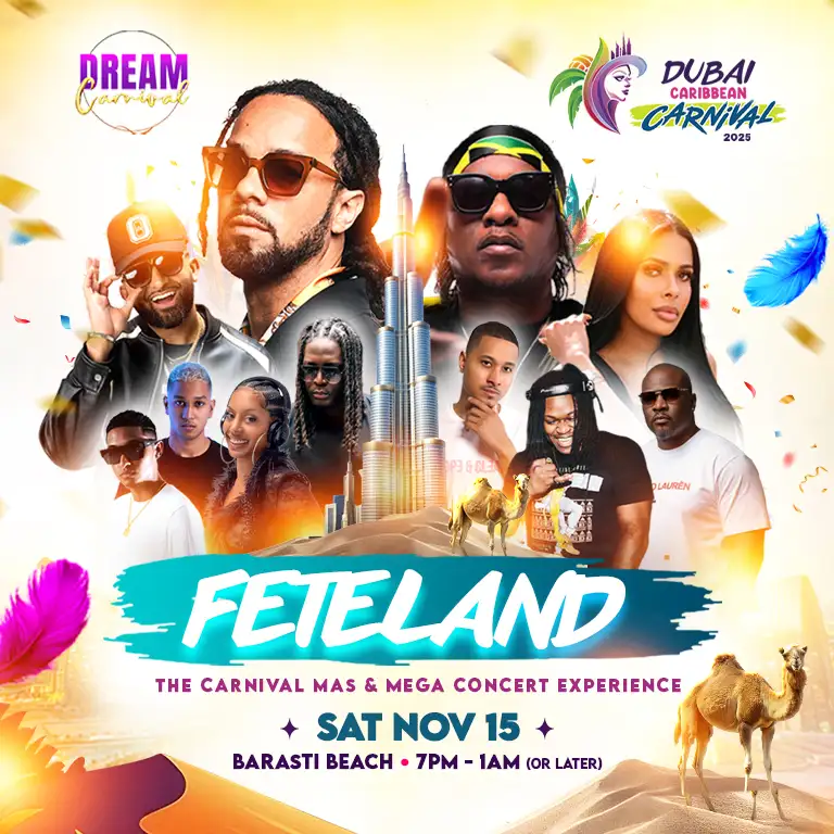 Dubai Caribbean Carnival Presents Feteland - The Mega Concert Experience