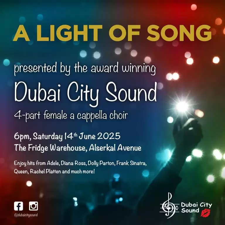 Dubai City Sound 'Light of Song' at The Fridge in Dubai