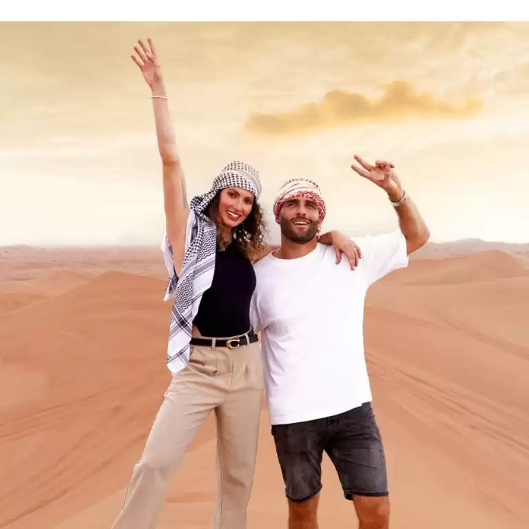 Dubai Desert Discovery: Red Dunes Safari, Sandboard & Camel Ride