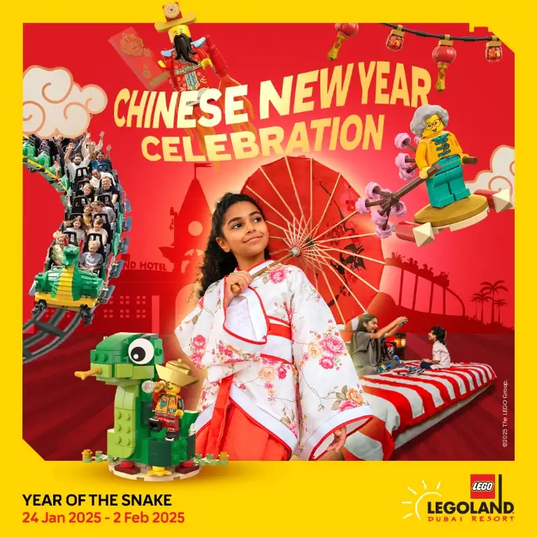 Dubai Parks and Resorts - Motiongate, Legoland and Legoland Waterpark Dubai