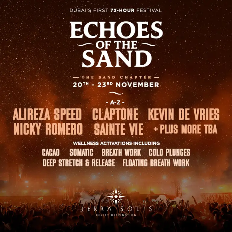 Echoes of the Sand Festival at Terra Solis Dubai