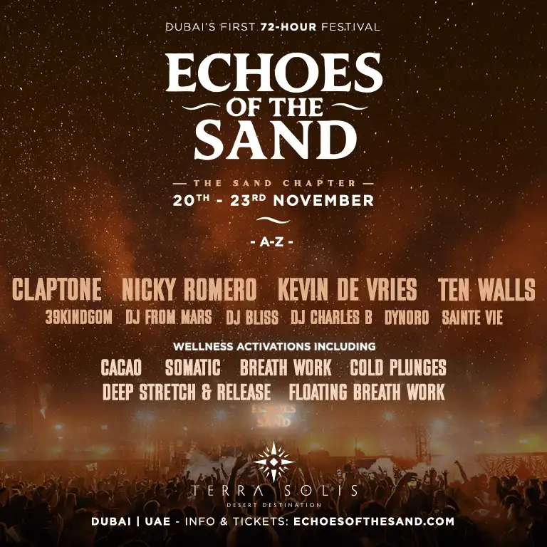 Echoes of the Sand Festival at Terra Solis Dubai