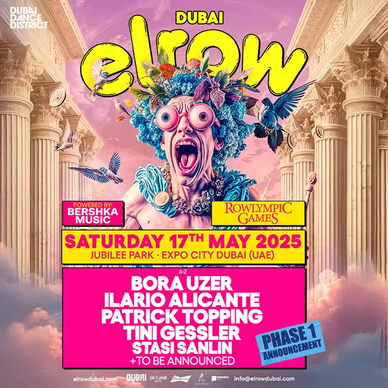 Elrow 2025 - powered by Bershka