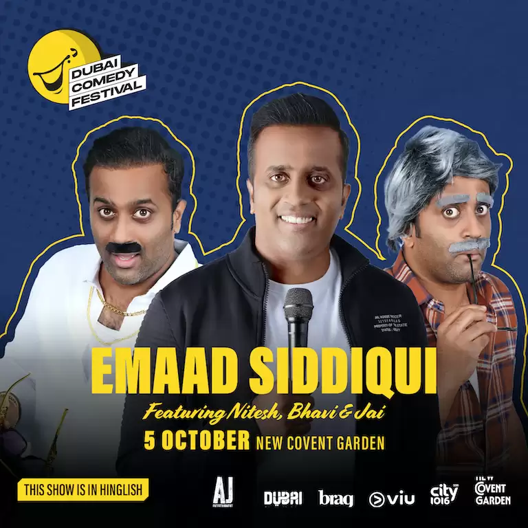Emaad Siddiqui Live at Dubai Comedy Festival