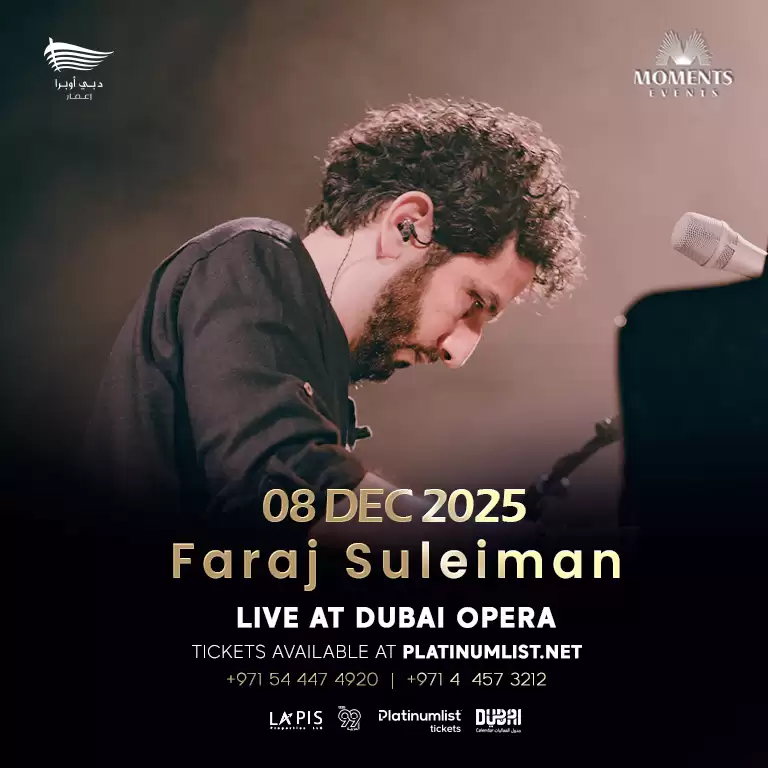 Faraj Suleiman Dubai'de canlı