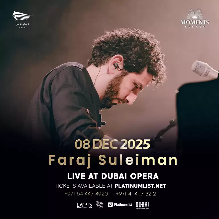 Faraj Suleiman Dubai'de canlı