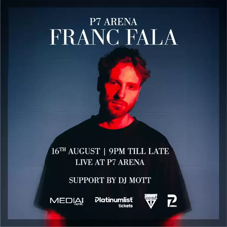 Franc Fala Live at P7 Arena in Dubai