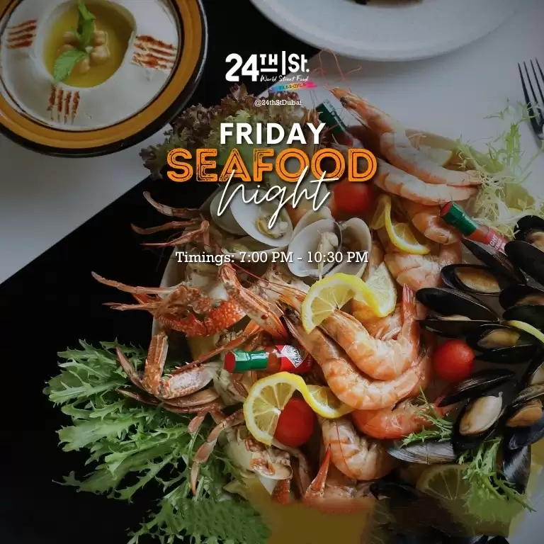 Friday Seafood Night at 24th St. Restaurant