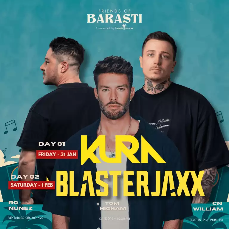 Friends of Barasti Weekend Beach Music Festival in Dubai