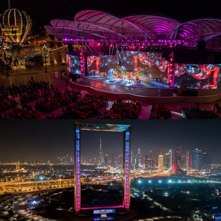 Global Village + Dubai Frame - Combo