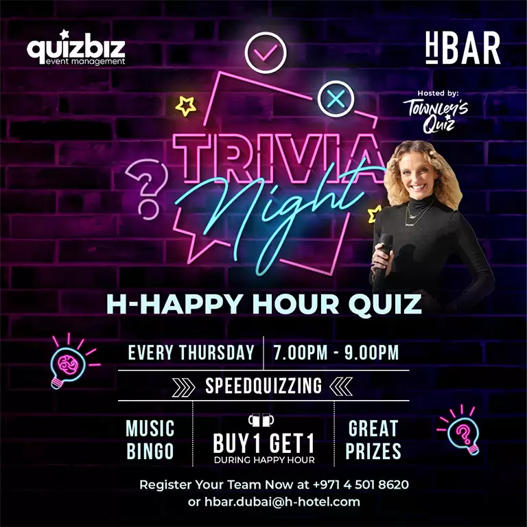 H Happy Hour Quiz Nights
