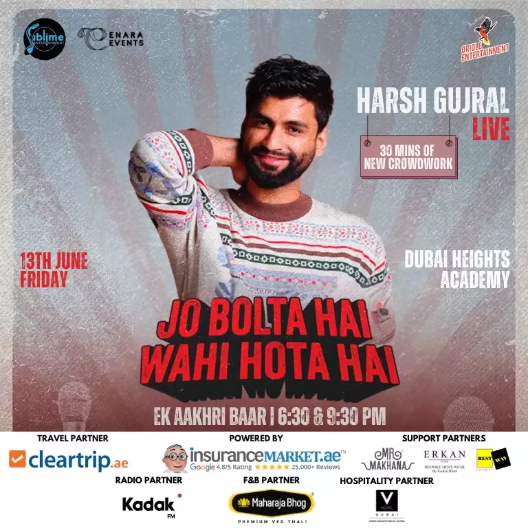 Harsh Gujral Live in Dubai - 2025
