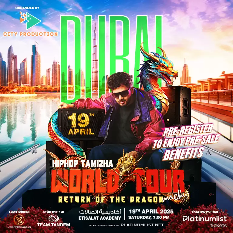 Hip Hop Tamizha Live In Dubai