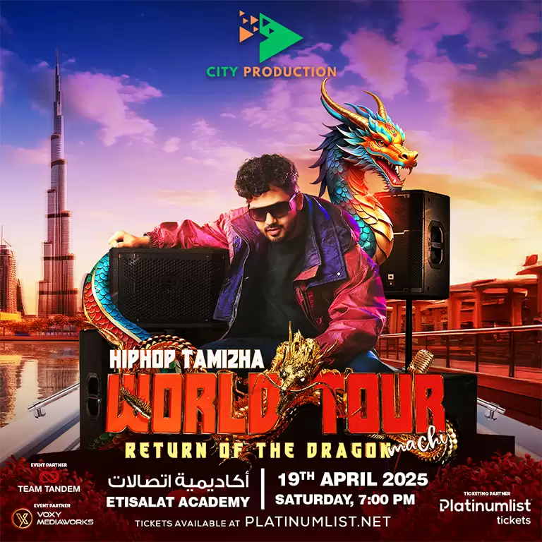 Hip Hop Tamizha Live In Dubai
