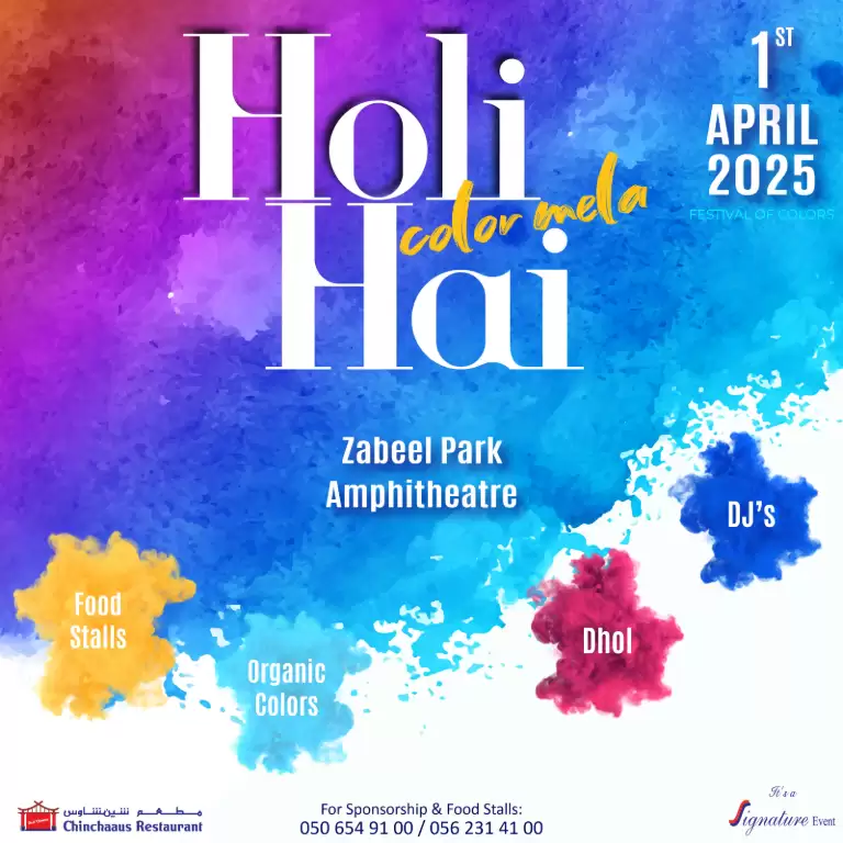 Holi Hai - Color Mela in Dubai