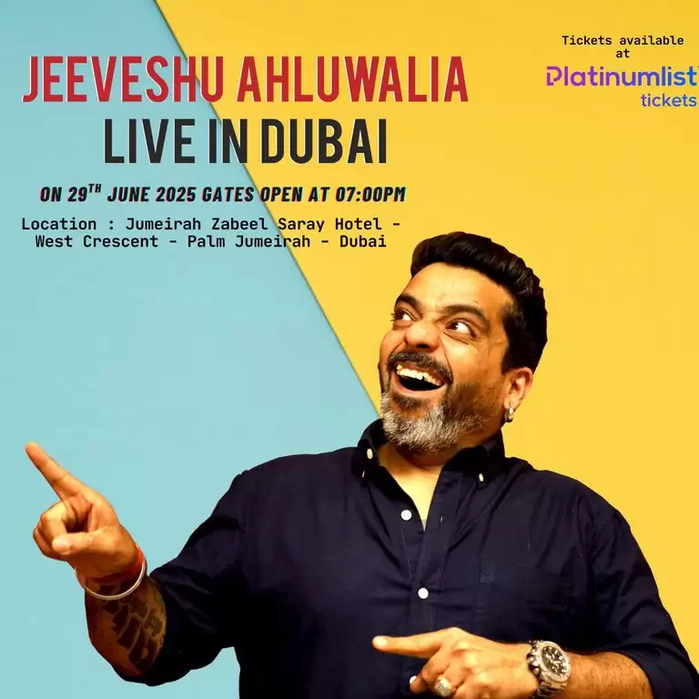 Jeeveshu Ahluwalia Live at Zabeel Theatre in Dubai