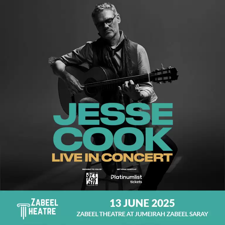 Jesse Cook Live at Zabeel Theatre, Dubai