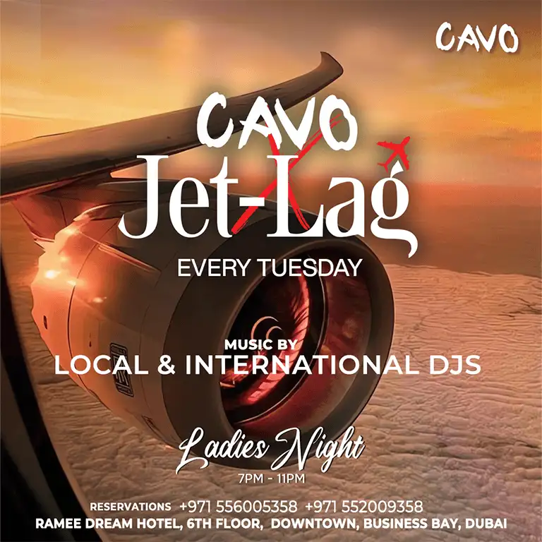 Jet-Lag at Cavo in Dubai