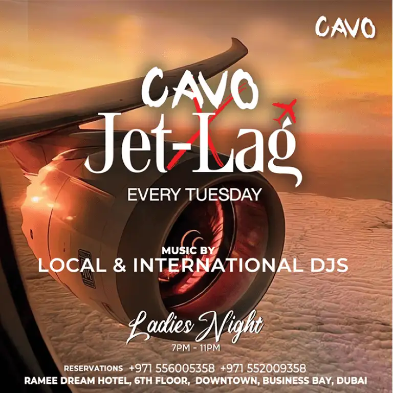 جيت لاغ في كافو بدبي