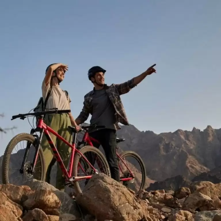 Kayak, hike and bike adventure in Hatta
