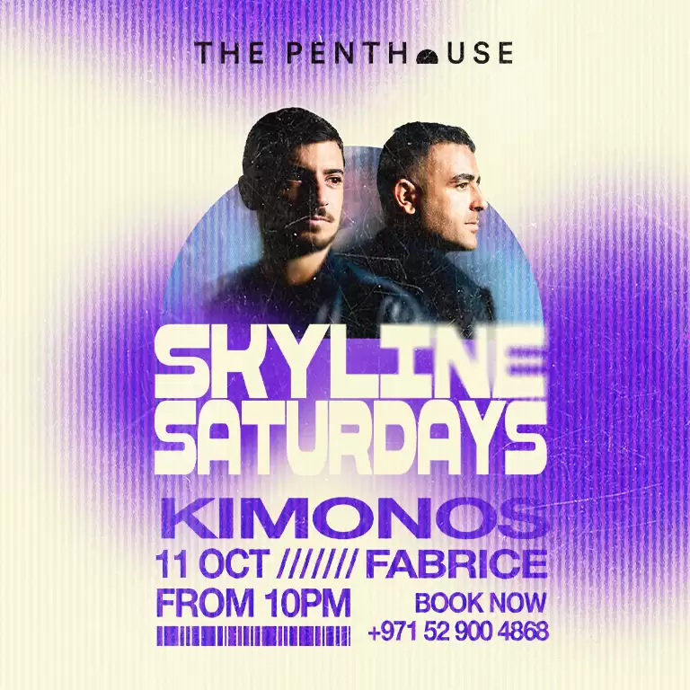 Kimonos | The Penthouse'da Skyline Cumartesi