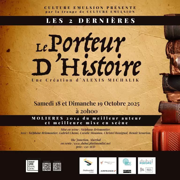 Le Porteur D'Histoire at The Junction in Dubai