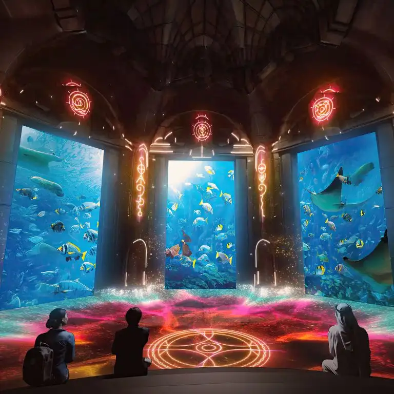 Kayıp Dünya Akvaryumu - Kayıp Odalar Akvaryumu olarak da bilinir