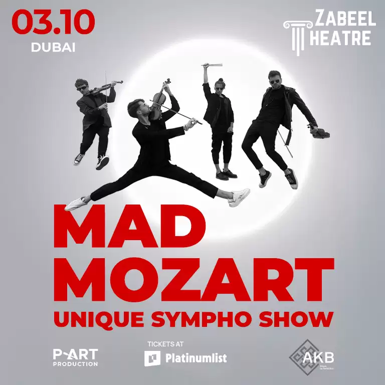 Mad Mozart: Unique Sympho Show at Zabeel Theatre in Dubai