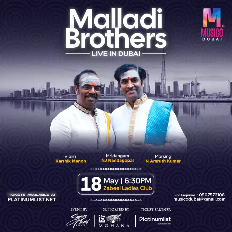 Malladi Brothers Live in Dubai