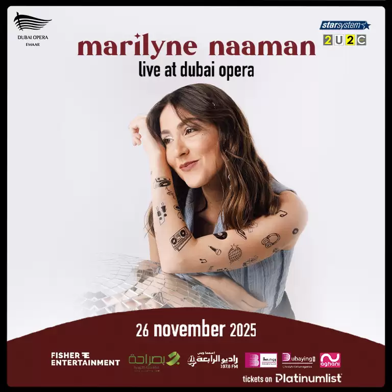 Marilyn Naaman live at Dubai Opera