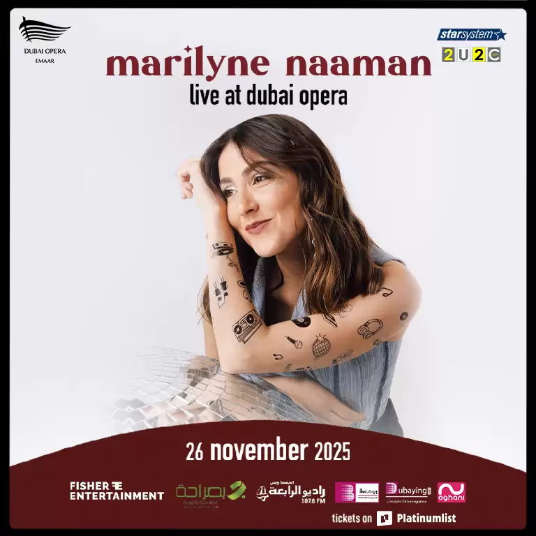 Marilyn Naaman live at Dubai Opera