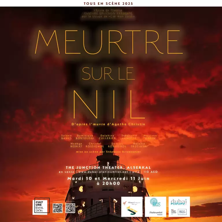Meurtre sur le Nil at The Junction in Dubai