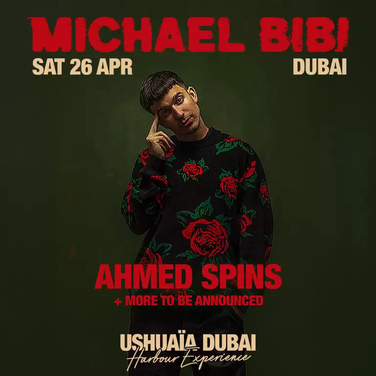 Michael Bibi at Ushuaïa Dubai Harbour Experience