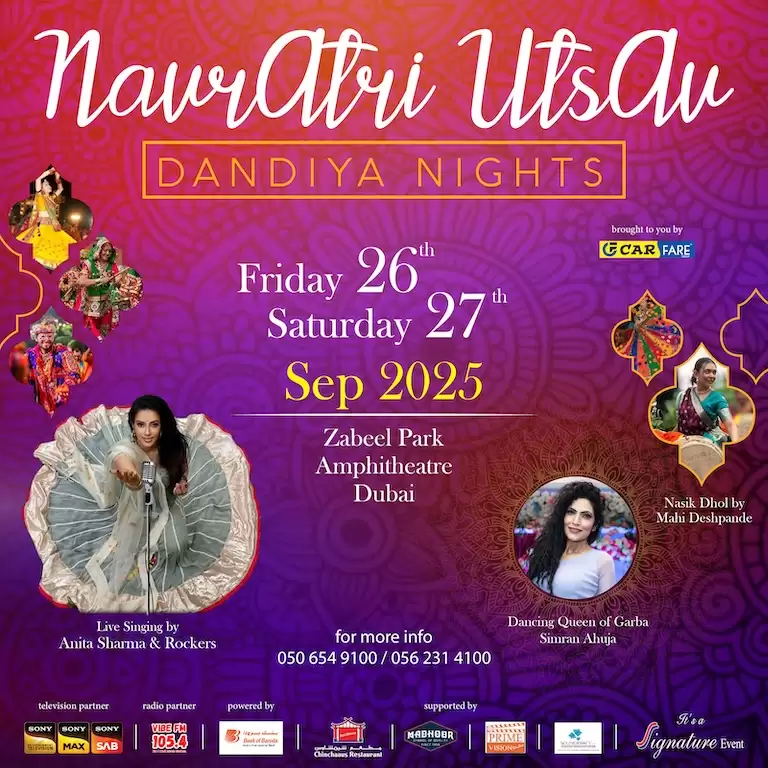 Navratri Utsav - Dandiya Nights 2025 in Dubai