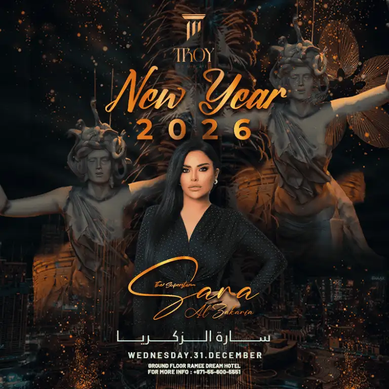 New Year's Eve at Troy in Dubai
