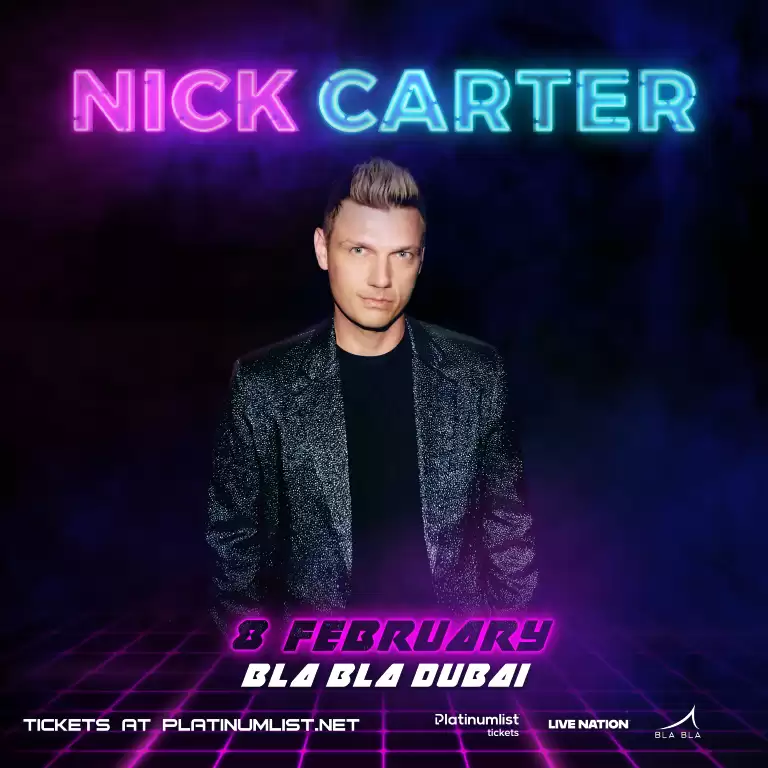 Nick Carter at Bla Bla - Live in Dubai